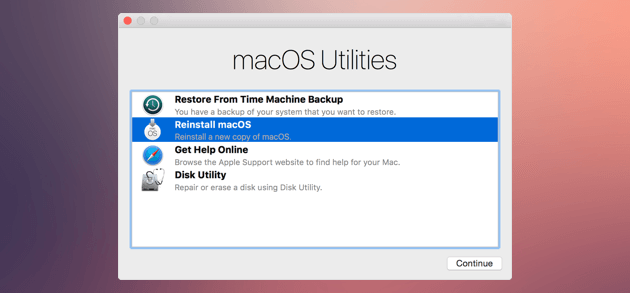Com restaurar el vostre Mac a la configuració de fàbrica