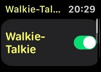 Πώς να χρησιμοποιήσετε το Walkie-Talkie στο Apple Watch