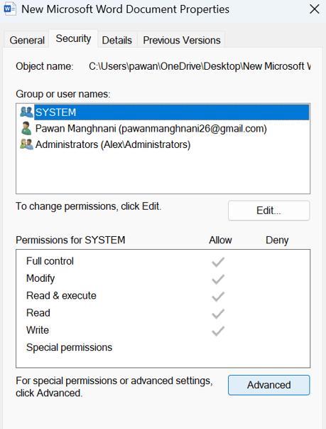 Kā Windows sistēmā labot kļūdu “Piekļuves kontroles ieraksts ir bojāts”?