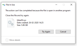 Com esborrar el fitxer hiberfil.sys per aturar lhibernació a Windows 10?