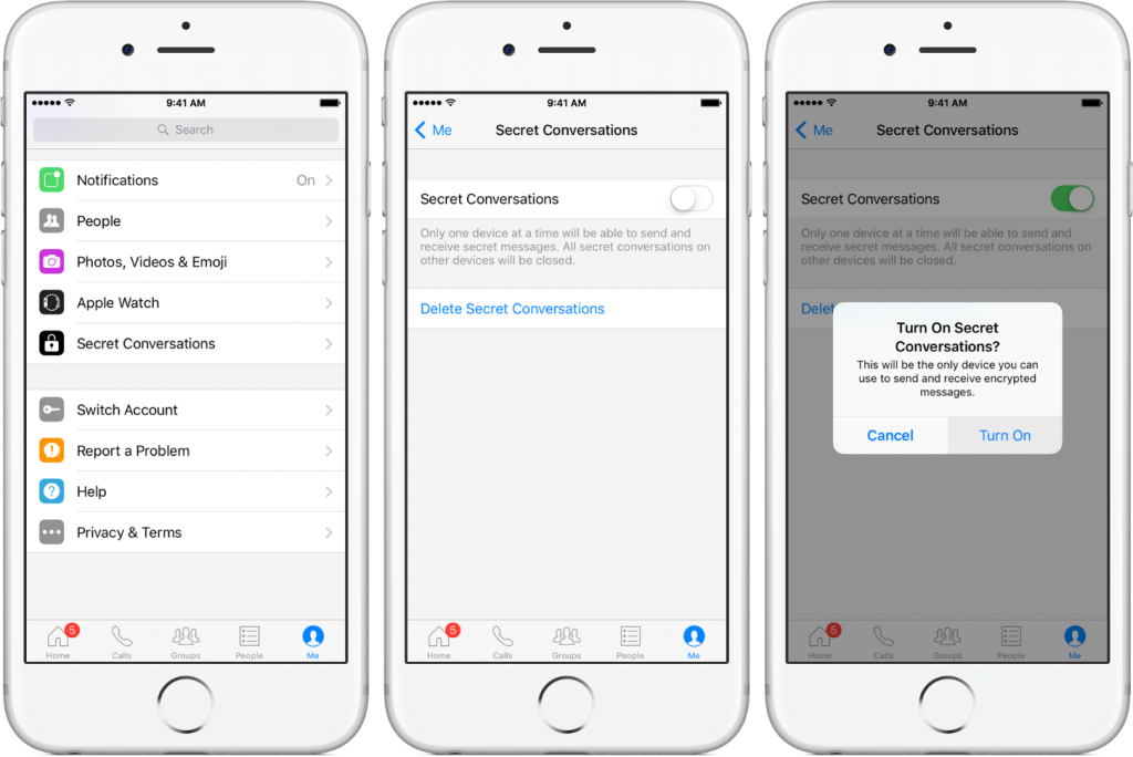 Πώς να χρησιμοποιήσετε τη λειτουργία μυστικών συνομιλιών στο Facebook Messenger
