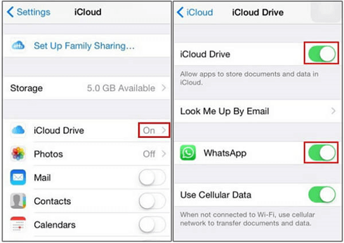 Com crear una còpia de seguretat de WhatsApp a l'iPhone: tres mètodes principals!