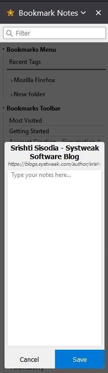 Kako dodati bilješke i oznake u Firefox i Chrome?