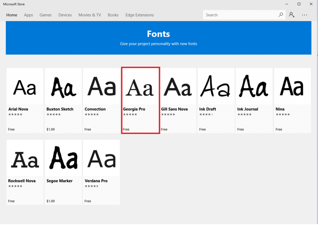 Kako koristiti nove postavke fonta u sustavu Windows 10
