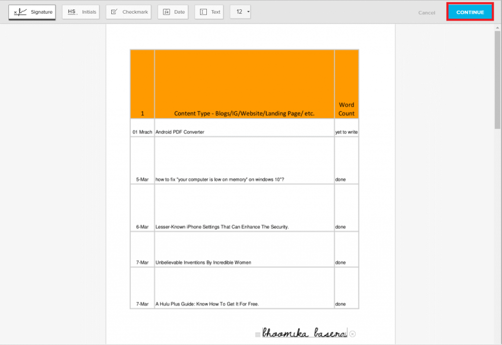 Kako potpisati PDF digitalni potpis