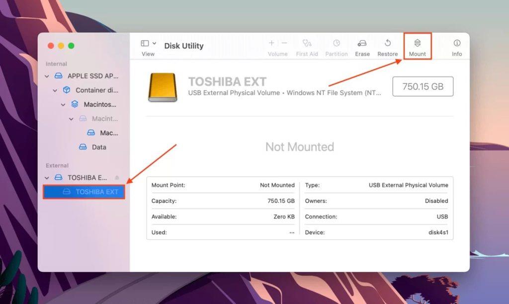 Javítás: A külső meghajtó nem csatlakozik Mac rendszerhez (5 megoldás)