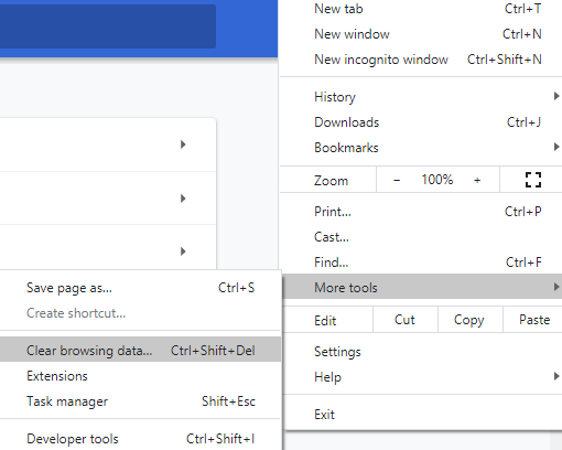 Rychlé a jednoduché kroky, jak vymazat mezipaměť a soubory cookie v prohlížeči Chrome?