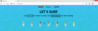 Com jugar al Microsoft Edge Surf Game al vostre ordinador?