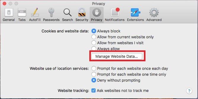 Com mantenir la configuració de privadesa i seguretat a Safari al Mac