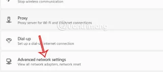 Kako ponastaviti ethernetno povezavo v sistemu Windows 11