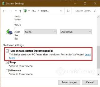 Kako popraviti samodejni ponovni zagon računalnika Windows ob pritisku gumba za zaustavitev