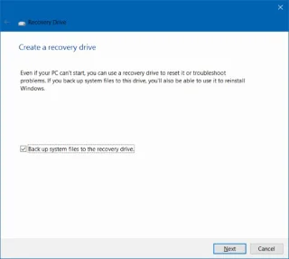 Takole izbrišete obnovitveno particijo in 450 MB obnovitveno particijo v sistemu Windows 10