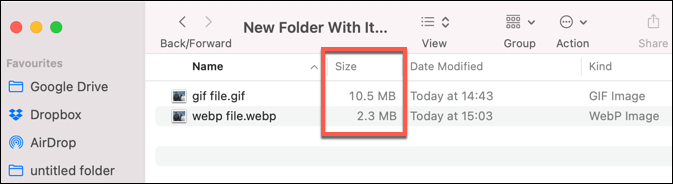 Як конвертувати WebP у GIF на Windows або Mac