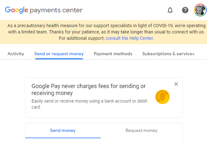 Πώς να στείλετε χρήματα μέσω email με το Google Pay