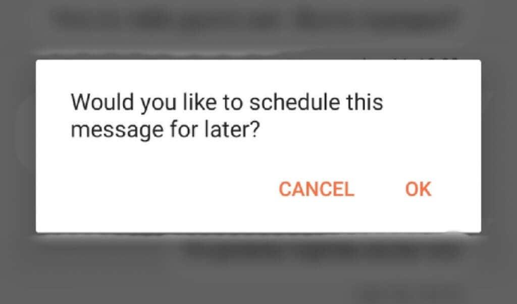 Како заказати текстуалну поруку на Андроиду