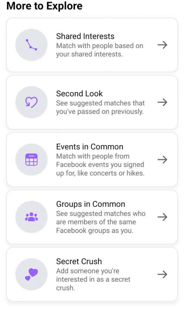 Как да активирате и използвате Facebook Dating