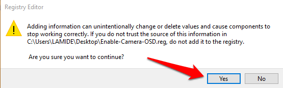 Како укључити/искључити ОСД обавештења за веб камеру у оперативном систему Виндовс 10