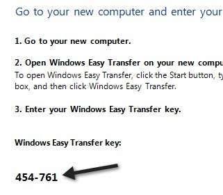Transfire ficheiros de Windows XP, Vista, 7 ou 8 a Windows 10 usando Windows Easy Transfer