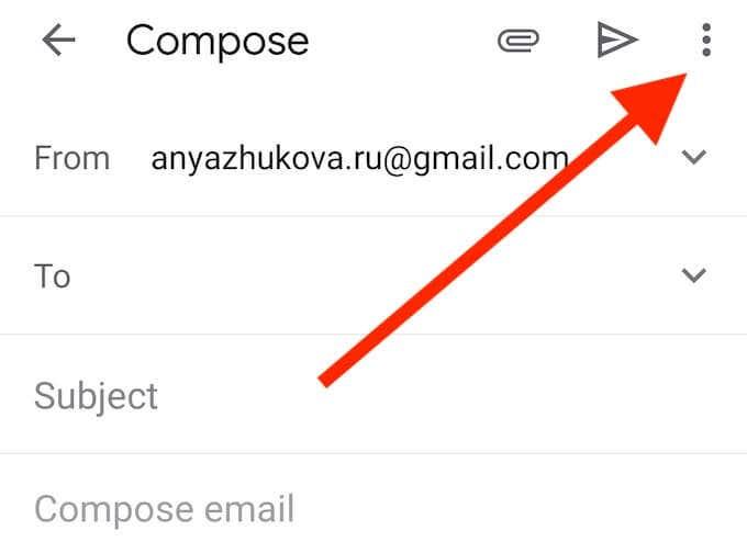 Hvordan sende private e-poster i Gmail