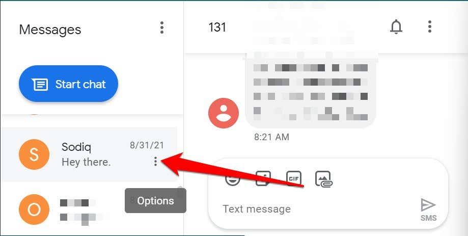 Πώς να αποκλείσετε τα κείμενα στο Android
