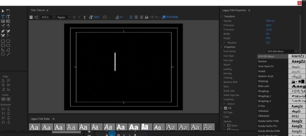Com afegir tipus de lletra a Adobe Premiere Pro