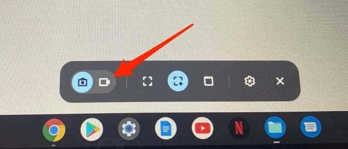 Com gravar la pantalla en un Chromebook
