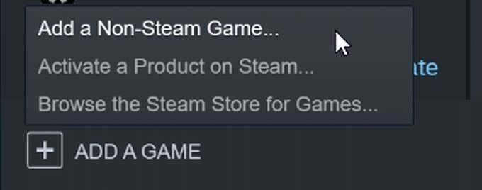 Como engadir xogos que non sexan de Steam á túa biblioteca de Steam