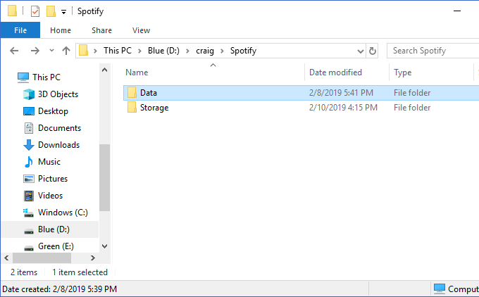 Како променити локацију Спотифи-ове локалне меморије у Виндовс-у