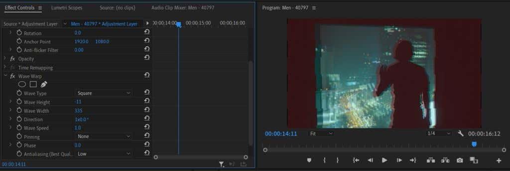 Hvernig á að búa til gallaáhrif í Adobe Premiere Pro