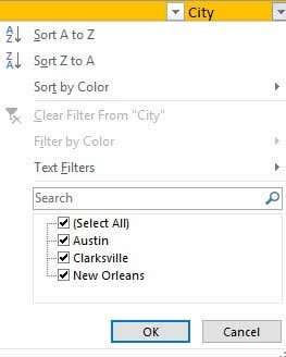 Com filtrar dades a Excel