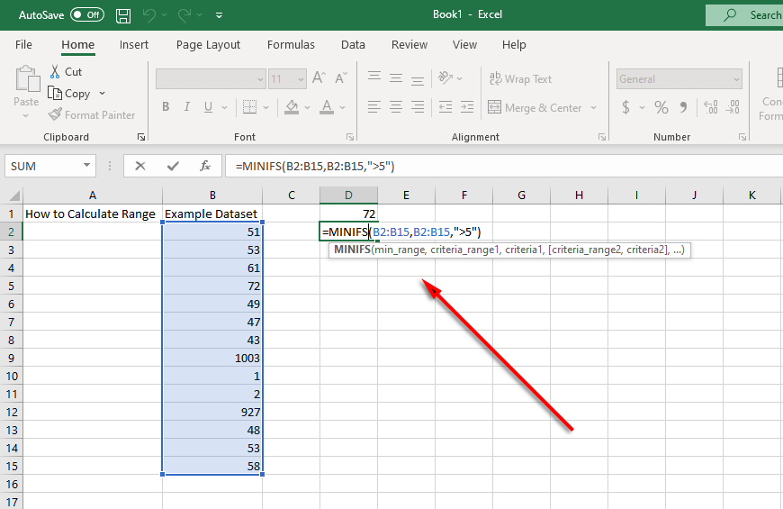 Com trobar i calcular l'interval a Excel