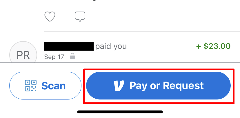 Kaip sumokėti kam nors naudojant „Venmo“.