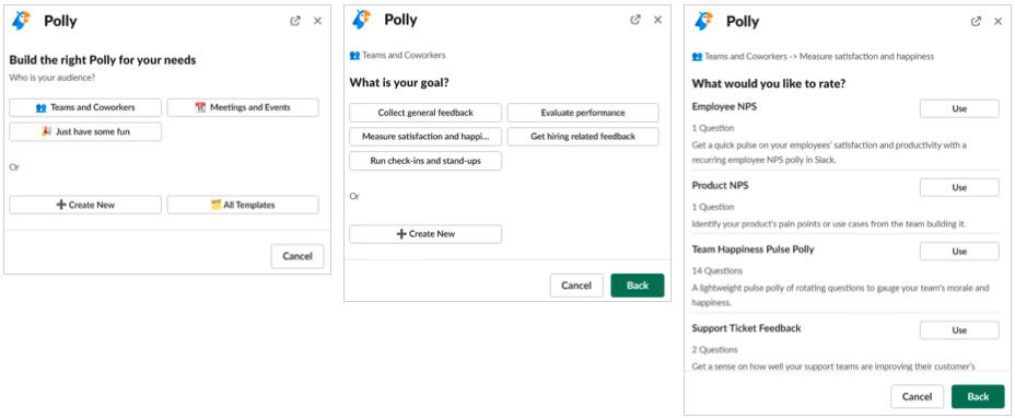 Com crear i utilitzar enquestes a Slack