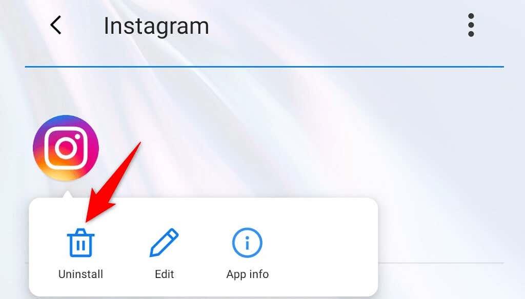Jak opravit „Nelze načíst obrázek.  Klepnutím opakujte“ Chyba Instagramu