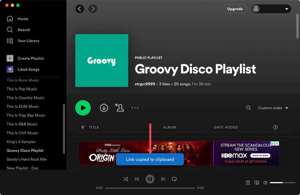 Com compartir una llista de reproducció de Spotify