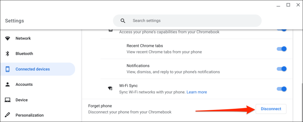 Πώς να συνδέσετε ένα τηλέφωνο στο Chromebook χρησιμοποιώντας το Phone Hub