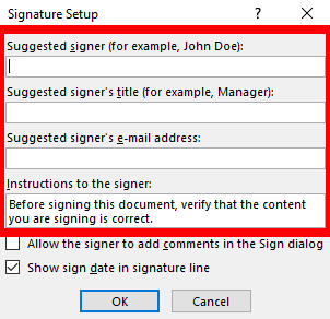 Si të vendosni një nënshkrim në një dokument të Microsoft Word