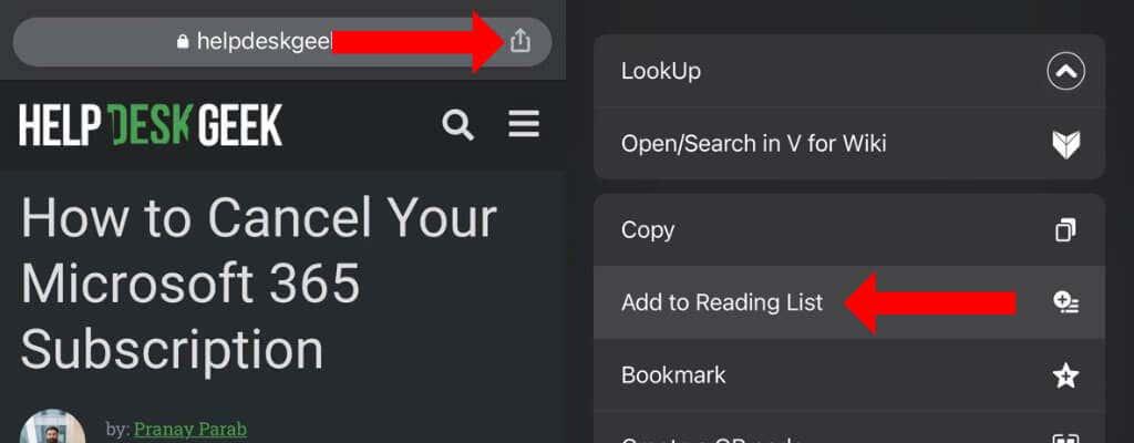 Com utilitzar la funció "Llista de lectura" de Google Chrome