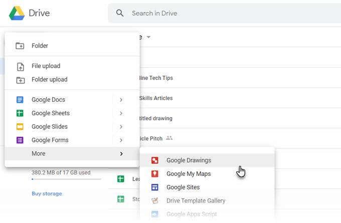 Com fer una targeta de visita a Google Drive