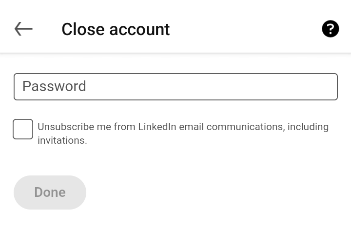 Como eliminar a túa conta de LinkedIn