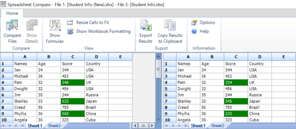 Com comparar dos fitxers Excel i ressaltar les diferències