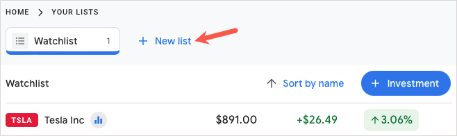 Com configurar una llista d'accions a Google Finance