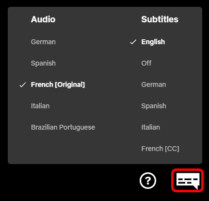 Com canviar l'idioma a Netflix