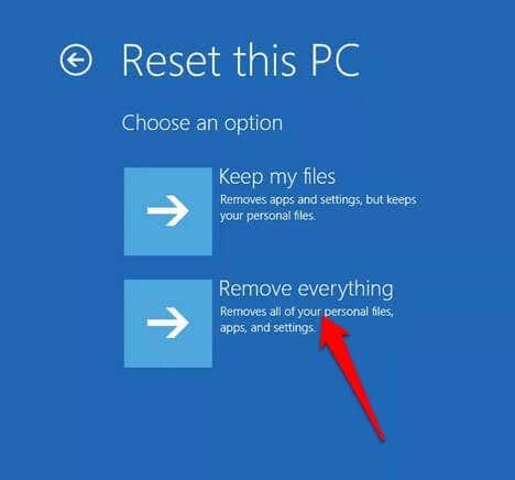 Como restablecer a fábrica Windows 10