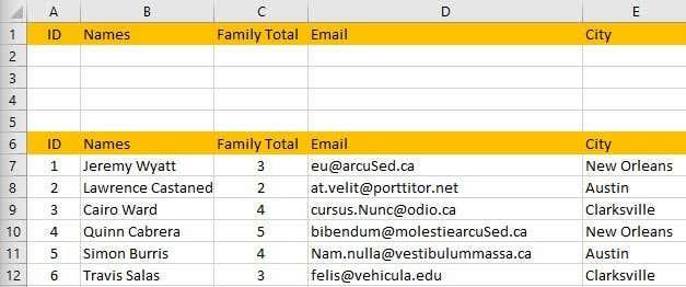 Como filtrar datos en Excel