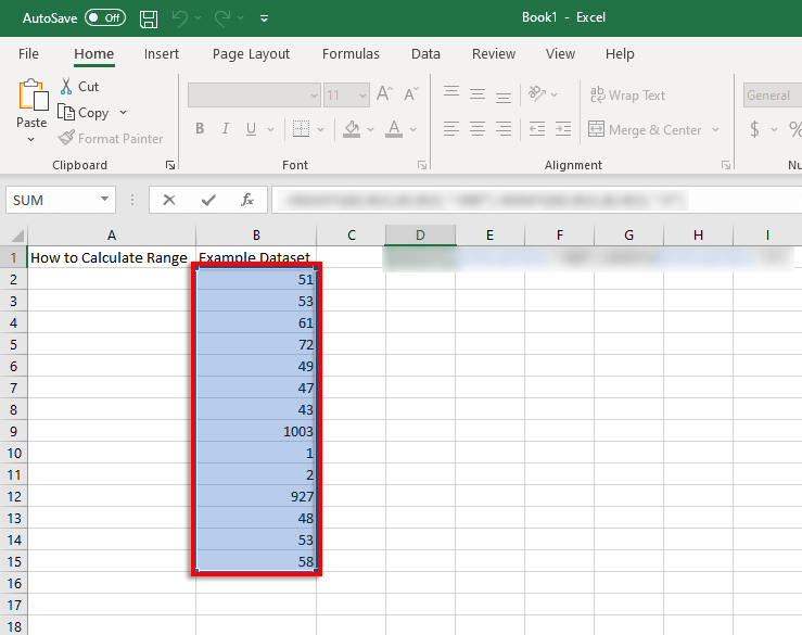 Com trobar i calcular l'interval a Excel