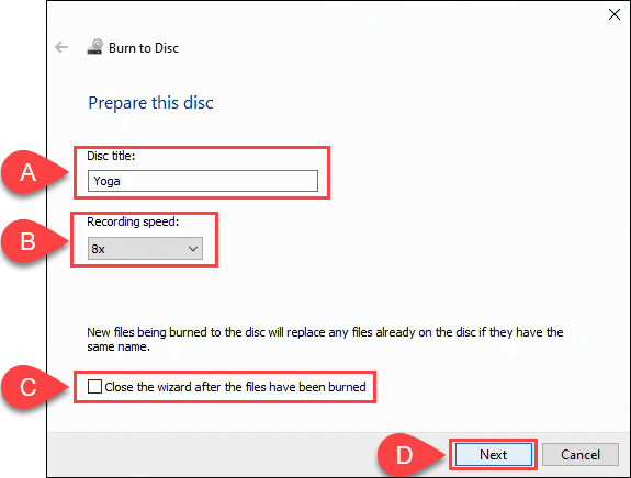 Com gravar CD, DVD i discs Blu-ray a Windows 11/10