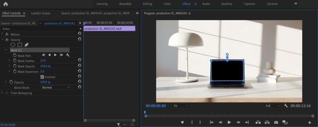 Com inserir un vídeo dins d'un vídeo a Adobe Premiere