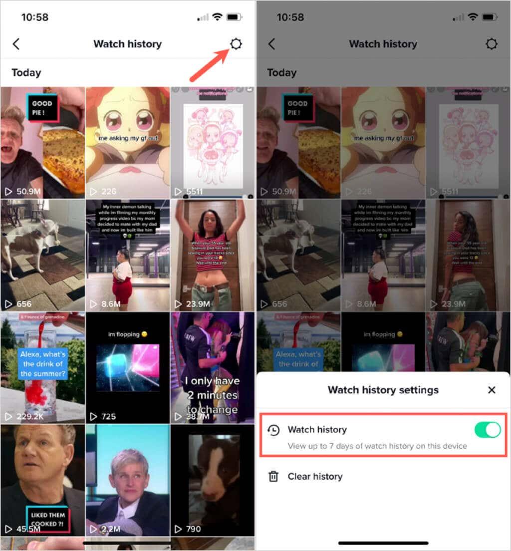 Historie sledování TikTok: Jak zobrazit videa, která jste sledovali