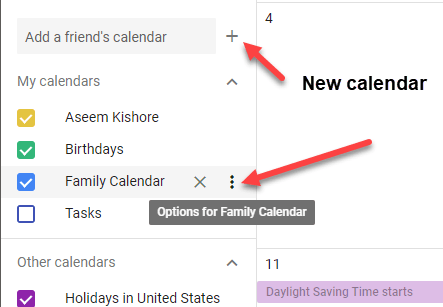 Kuidas jagada Google'i kalendrit